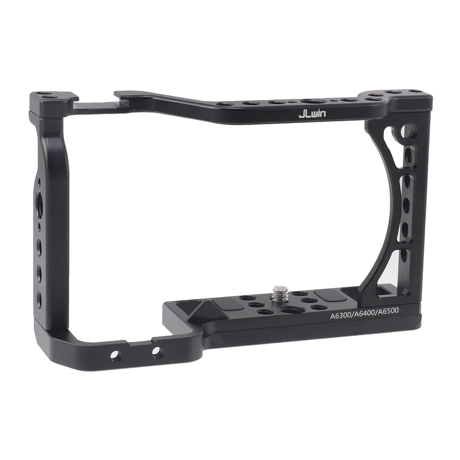 Alcxazs Camera Frame Case Robust Aluminum Alloy Housing Ensures Fit Compatibility With A6300 A6500 Cameras Cnc Precision Machining Lightweight Camera