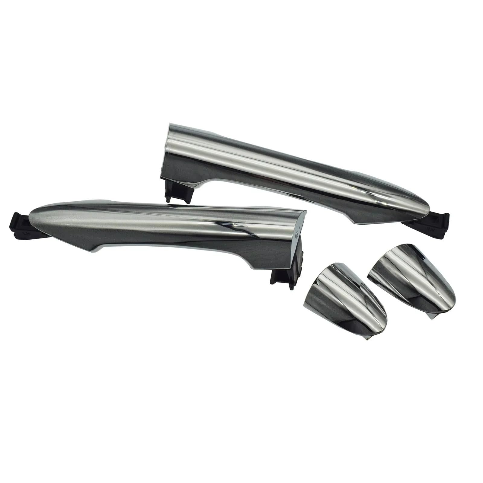 Qjahxkf Rear Side Replacement Exterior Door Handles Chrome Outer Door Handle 82651-1Y000 82661-1Y000 83651-1Y000 83661-1Y000 For Kia For Picanto 2011-2016 Outer Handle(Rear Side)