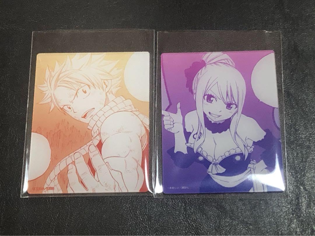 FAIRY TAIL フェアリーテイル TSUTAYA アクリルカード ナツ Amazon.co.jp: フェアリーテイル アクリルカード ナツ ルーシィ