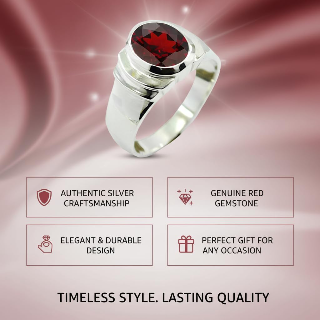 Elige tu Color 925 Anillo de Plata esterlina Forma Ovalada de Piedra de Nacimiento de la Piedra de nacer astrología y astronomía para Hombres y Mujeres del Anillo del Anillo 47 a 70