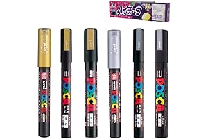Posca Gold Marker Pens For Astounding Artwork