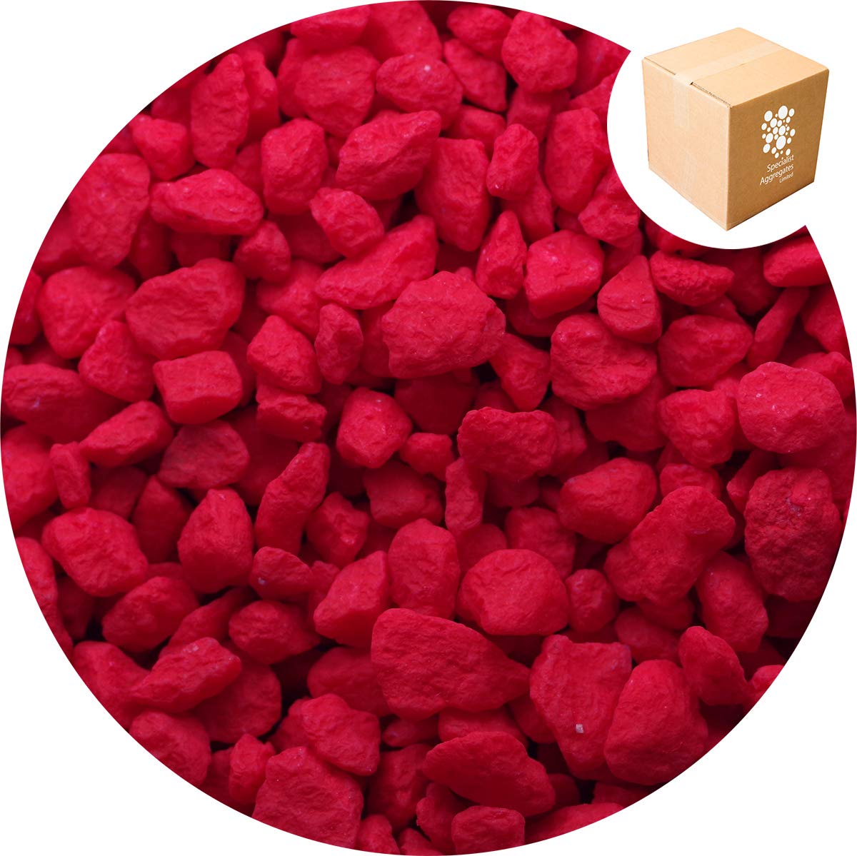 Specialist Aggregates ® - Calico Marble - Berry Red - 15kg