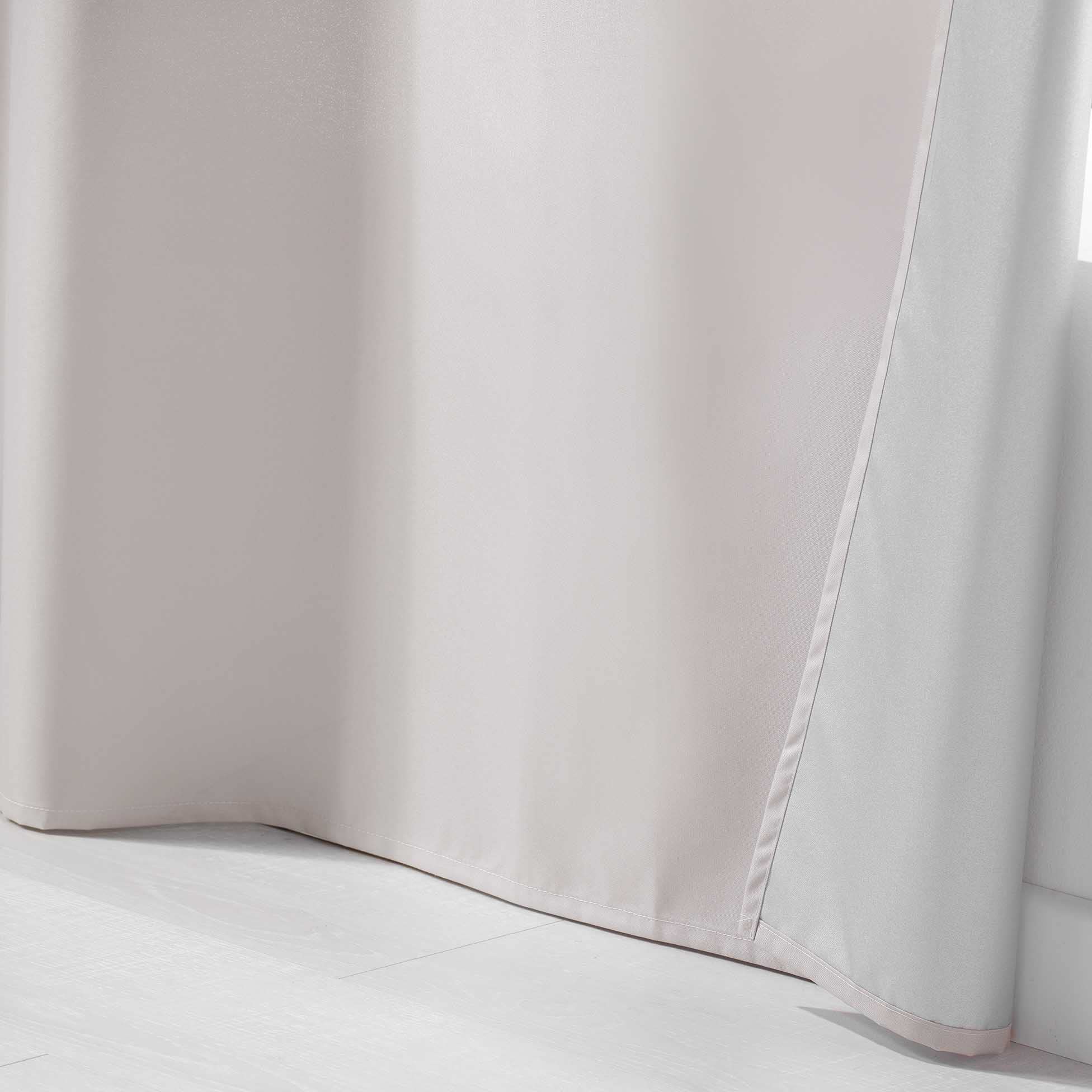 Douceur d'Intérieur, tenda con occhielli (140 x 280 cm) Tilda, verde, poliestere stampato