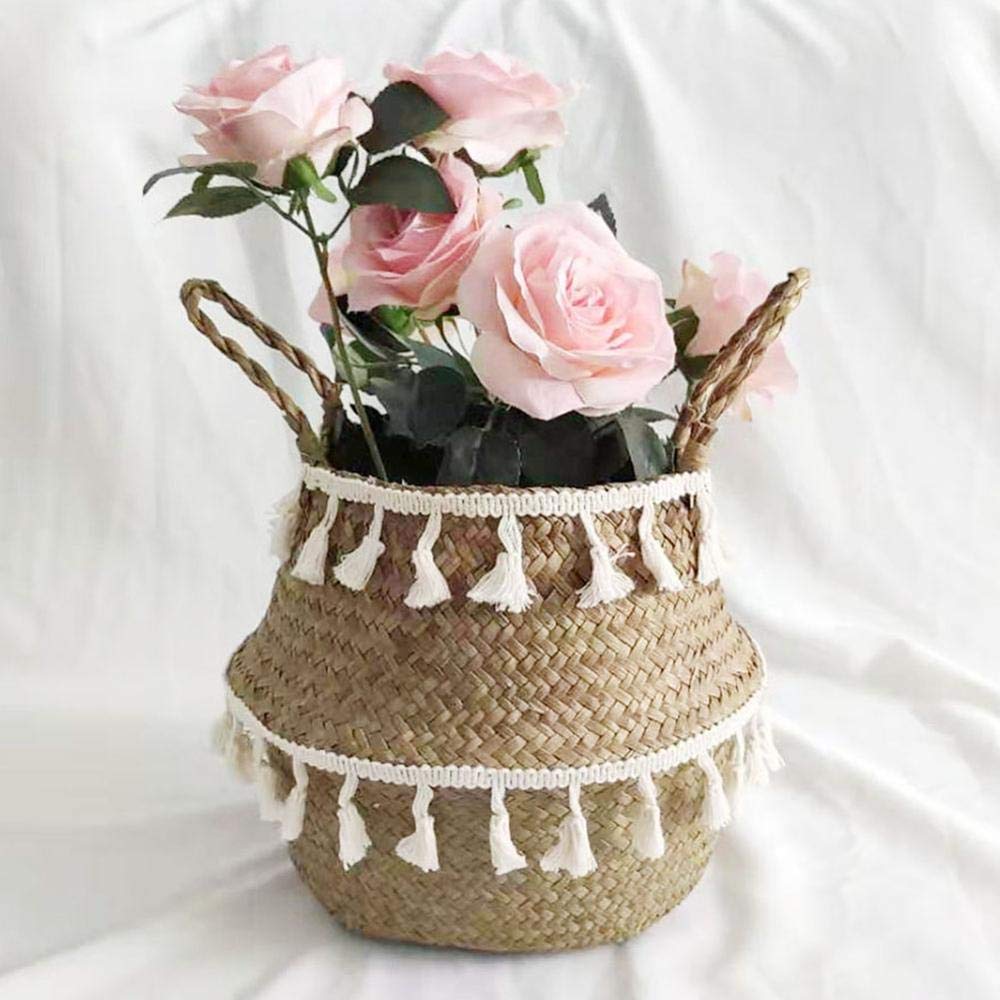 Picnic basket Beautiful camping Nordic Style Rattan Basket Set Woven Storage Basket Dirty Clothes Organizer For Picnic Hotel Household Laundry Toy Dirty Clothes Picnicware