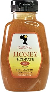 Camille Rose Honey Hydrate “The Leave-In Collection” | Hair Softening, Smoothing and Conditioning Leave-In, 9 fl oz