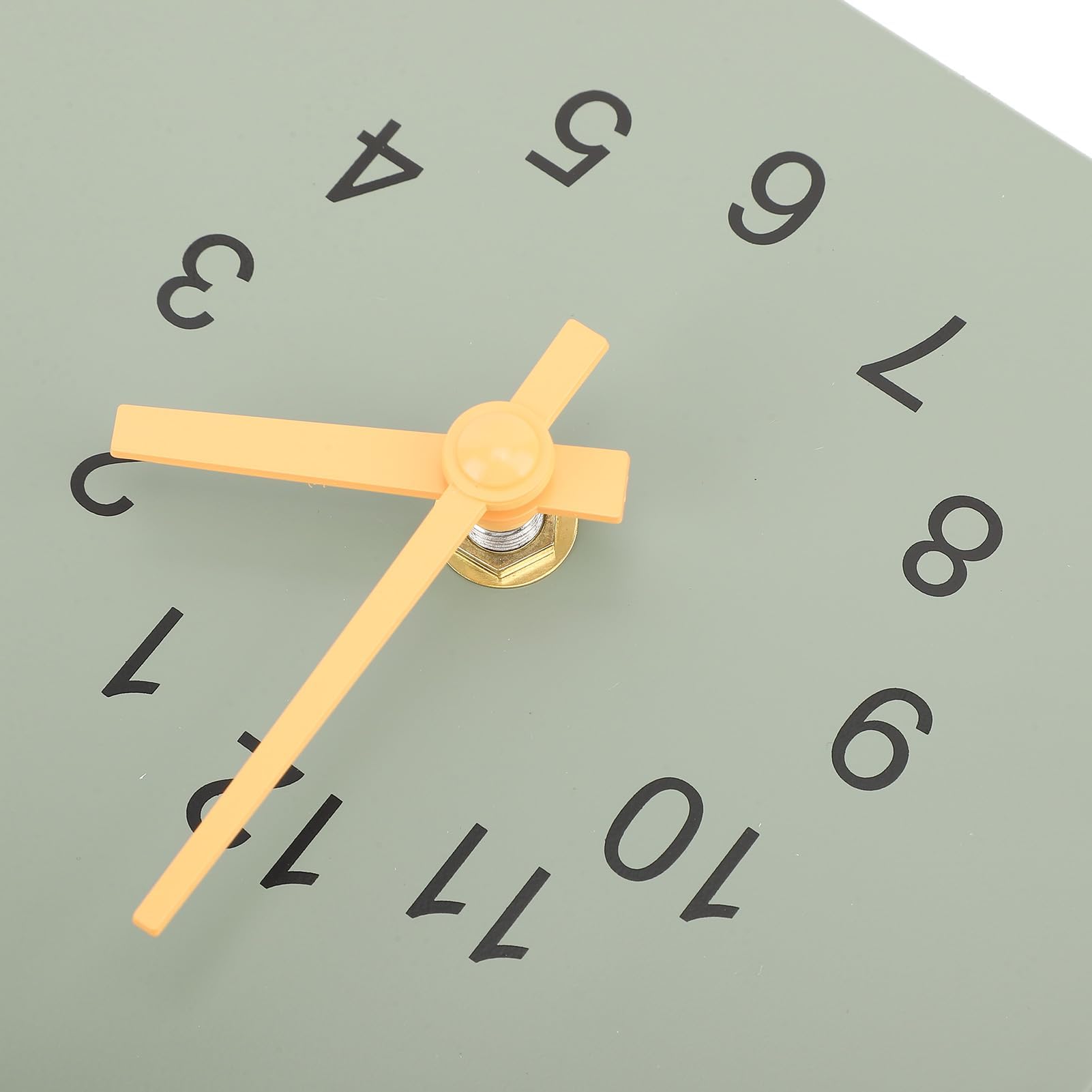HERCHR Reloj de Pared con Forma de casita de pájaros, Reloj de Pared Colgante Estilo nórdico con péndulo y Sonido Agradable, Ideal para la decoración de la Sala de Estar, el Dormitorio o (Verde)