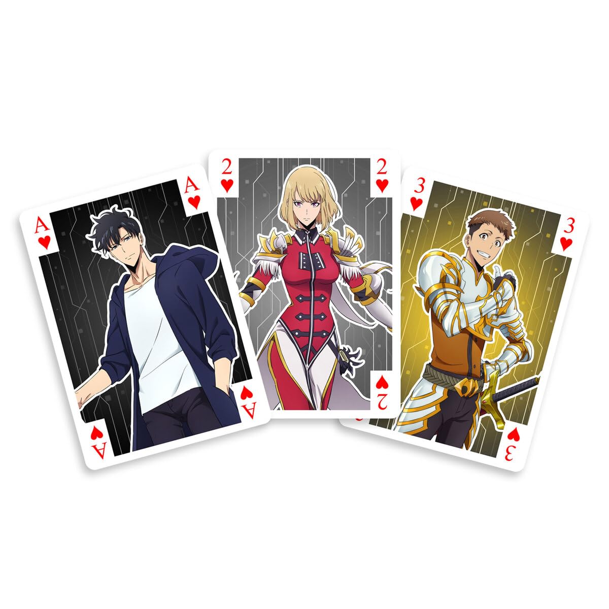 Crunchyroll - Solo Leveling - 52 Playing Cards - Poker, Card Game, Deck, Playing Cards