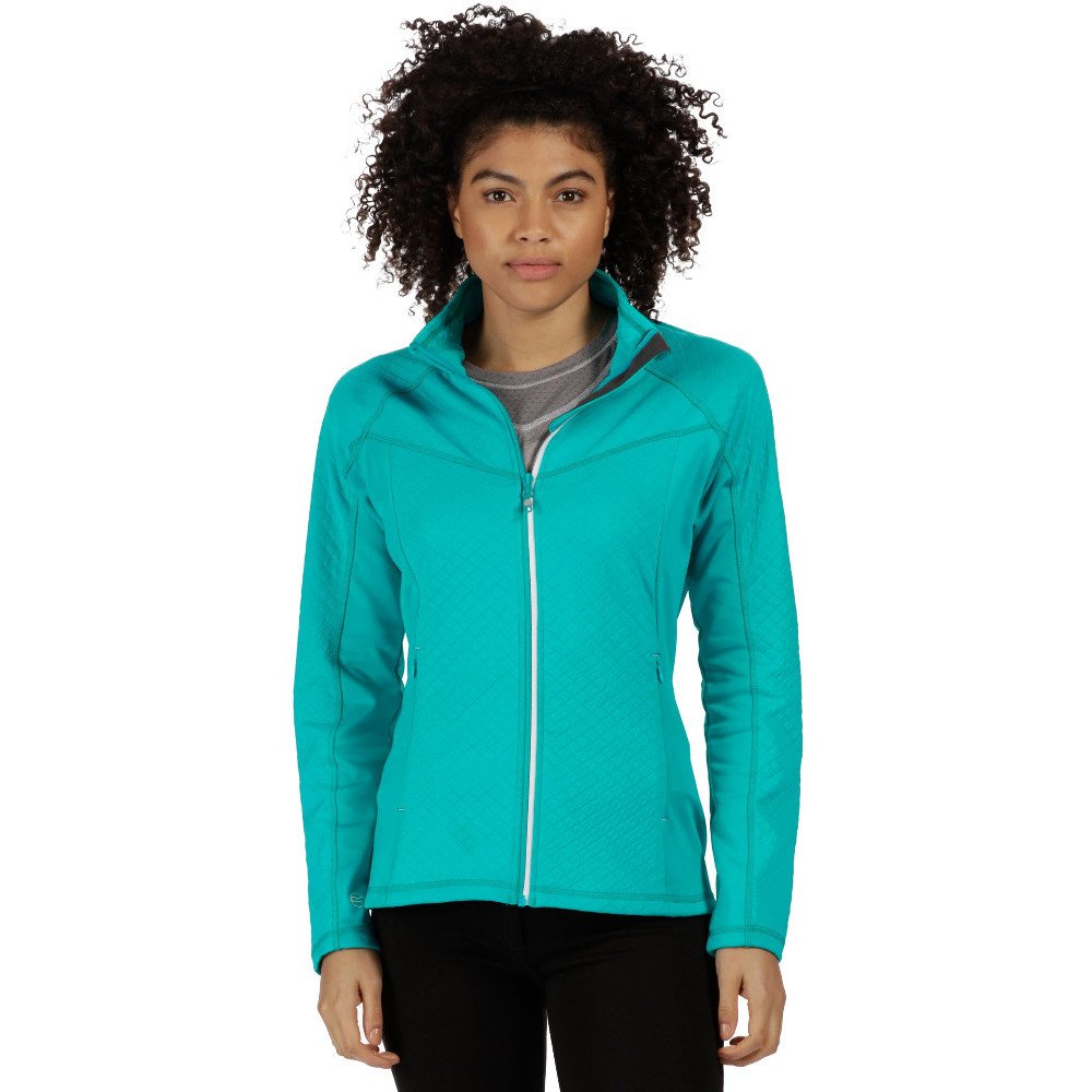 Regatta Esteli Hybrid Women's Jacket, Aqua/Aqua, FR: S (Manufacturer's Size: 10.0)