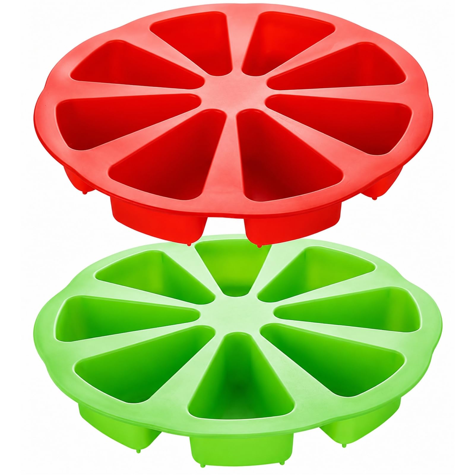 XLTXWD 2PCS Silicone Baking Moulds & Silicone Cake Mould, 8 Cavity Kitchen Tool, Multi-Purpose Cake Mould for Dessert Making, Practical Cake Moulds for Baking and Pastry Production