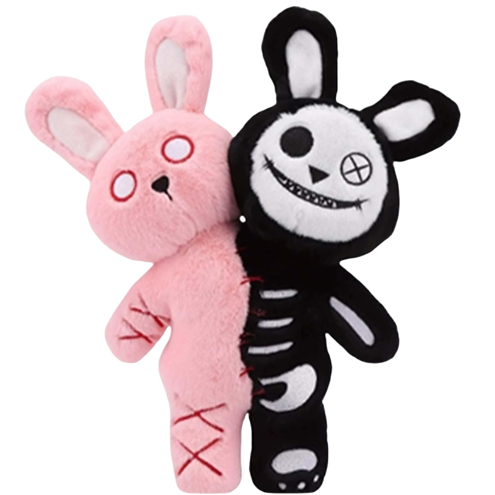ZPSCXQ 1-Piece Ribbit Plush28cm Rabbit Stuffed Toy, Plush Figure for Halloween Decor and Goth Gifts