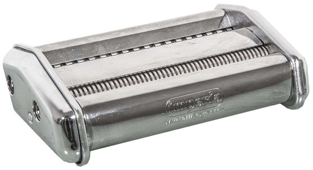 Imperia cheveux d'ange – Trenette pâtes & raviolis Maker Accessories (cheveux d'ange & Trenette Attachment, Stainless Steel, Stainless Steel, Imperia IPasta, pastaPresto)