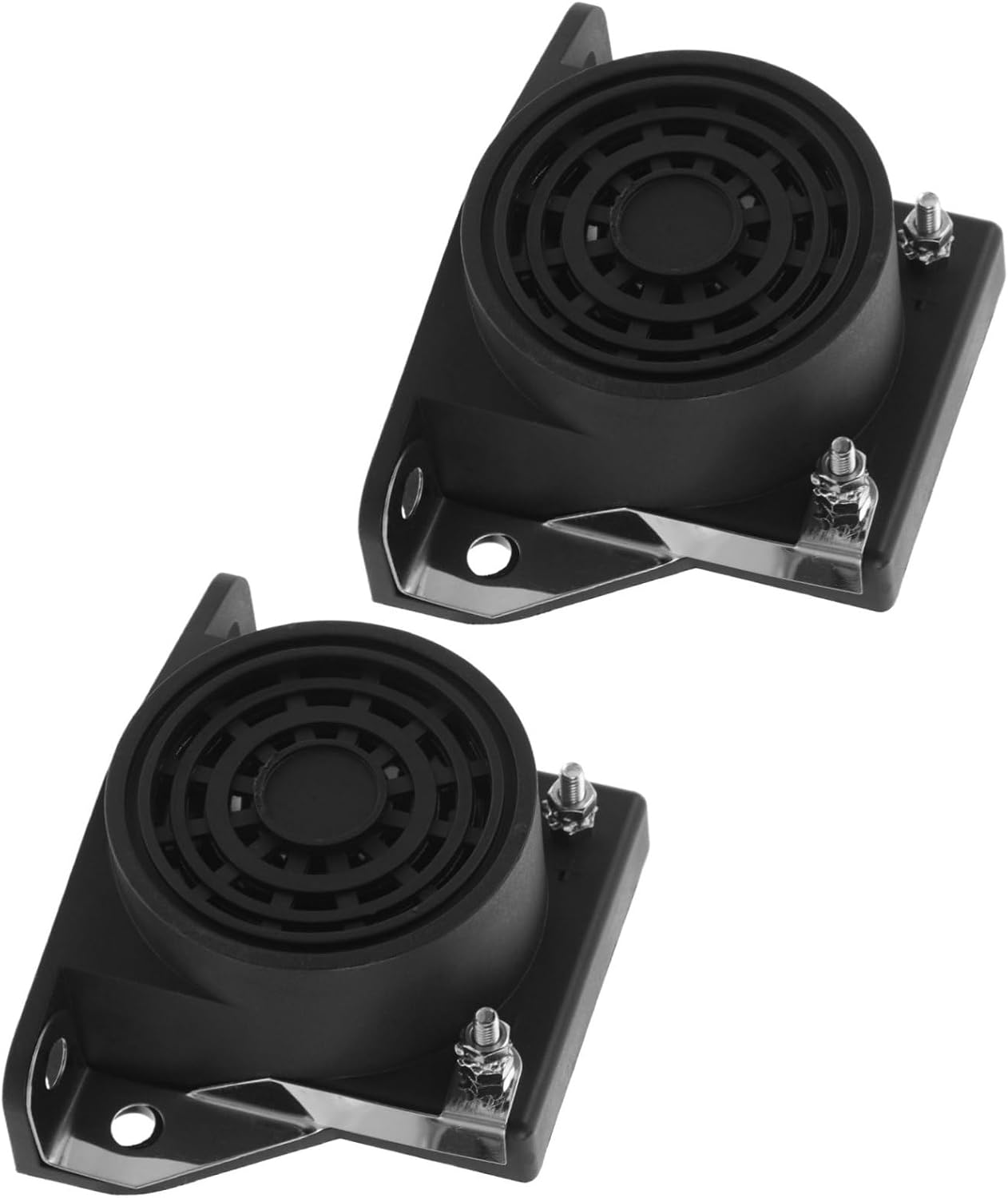 MAGICLULU 2pcs Backup Alarm System for Vehicles Loud Sound Reversing Horn for Trucks Cars Heavy Equipment