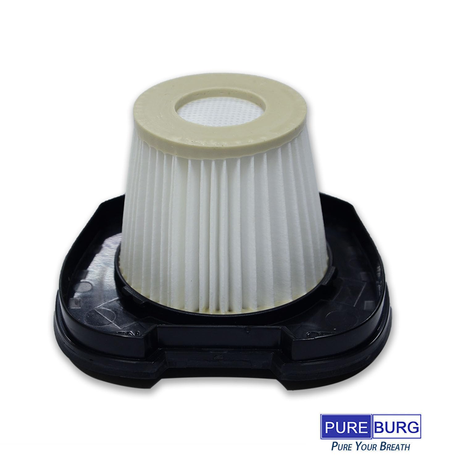 PUREBURG filtro di ricambio compatibile con Bissell 2390, 2390A, 2389, 2284W - gomma per peli di animali domestici agli ioni di litio - confezione da 3 filtri HEPA + rete