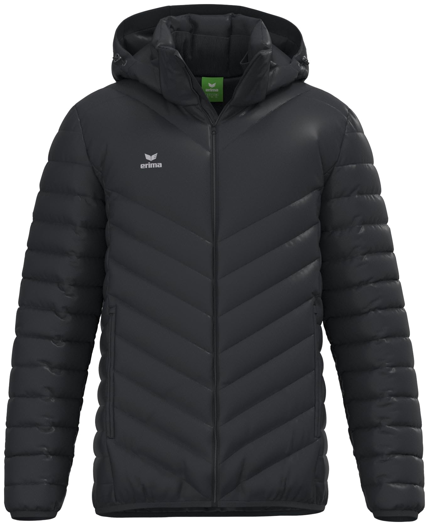 Erima CMPT Steppjacke Herren – Schwarz, Modell 2062420, Größe 3XL