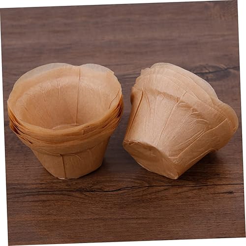 Miniatura 4 de DECHOUS 50 cubos de agua para baño, magdalenas, tazas de papel para magdalenas, envoltorios inflables para cupcakes, palitos de caballo, puertas y