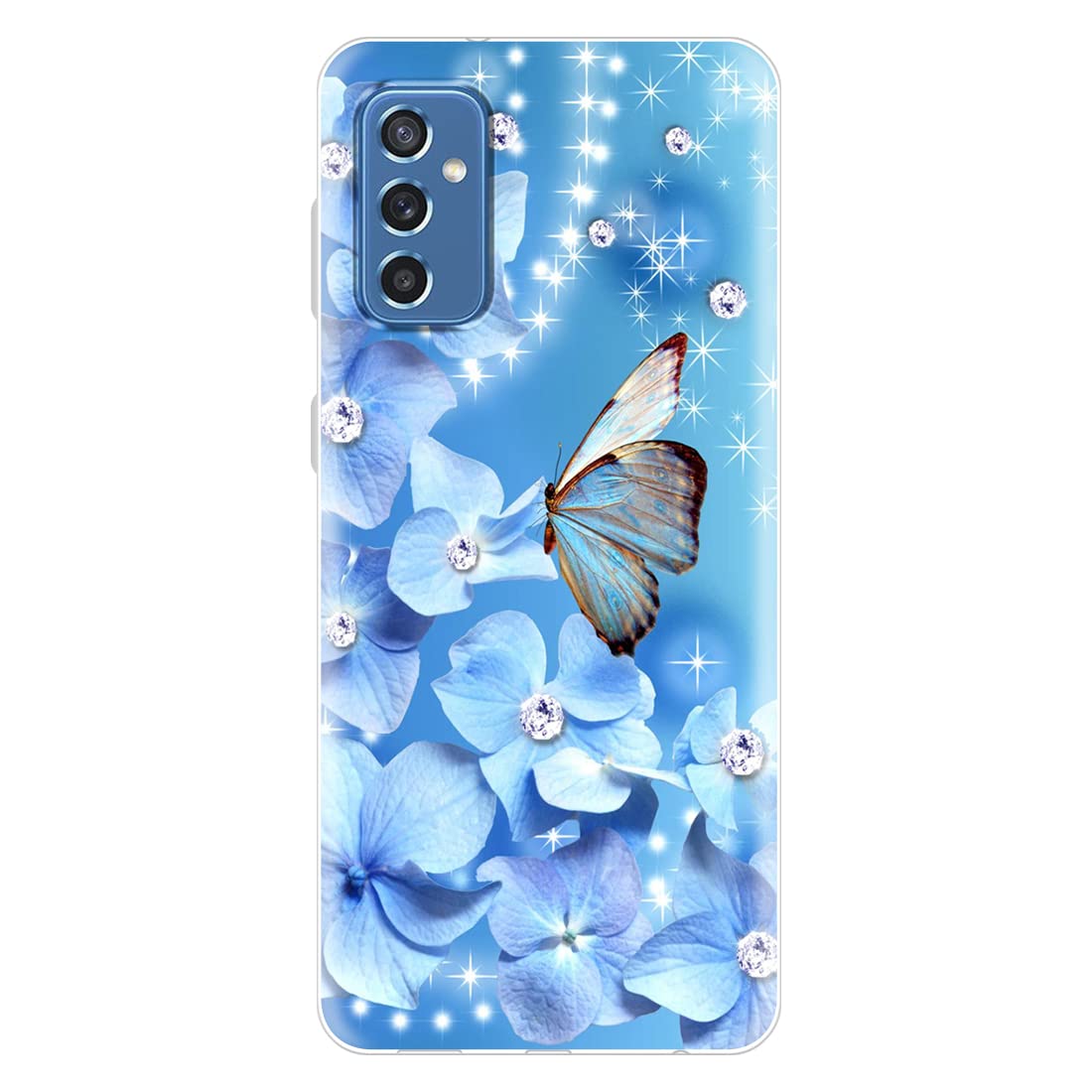 Fashionury Back Cover for Samsung Galaxy M52 5G Designer | Printed|Transparent |Flexible| Silicon-D031 (B09LCD8J97) Amazon Price History, Amazon Price Tracker