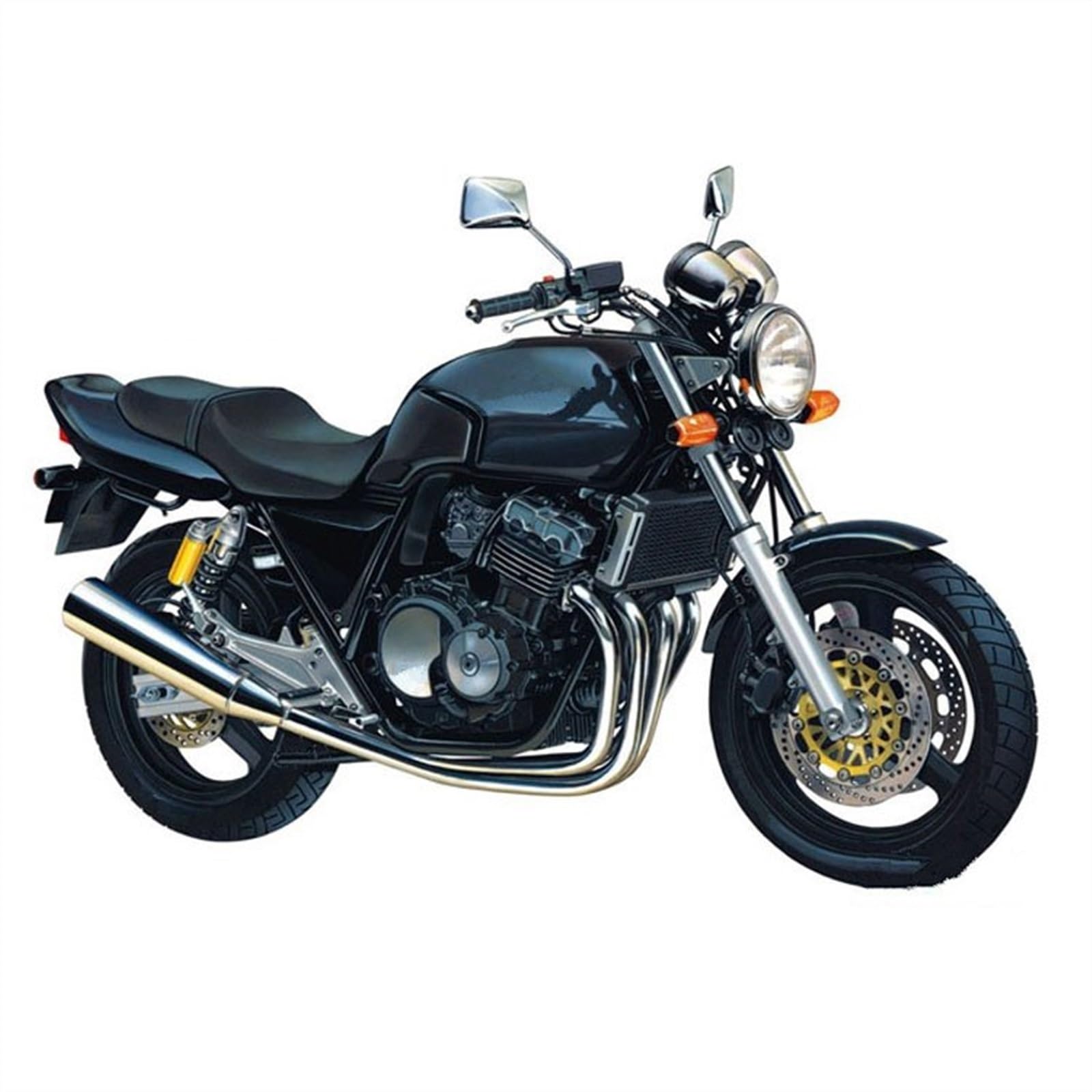 SEYXF Motorbike Toy 1:12 Motorcycle Model Toy Vehicle Collection Assembled Version for H-onda NC31 CB 400 for Super Four