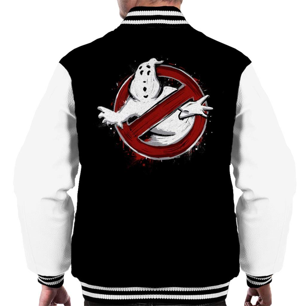 Cloud City 7 Men's Black/White Heroes Of New York City Ghostbusters Varsity Jacket