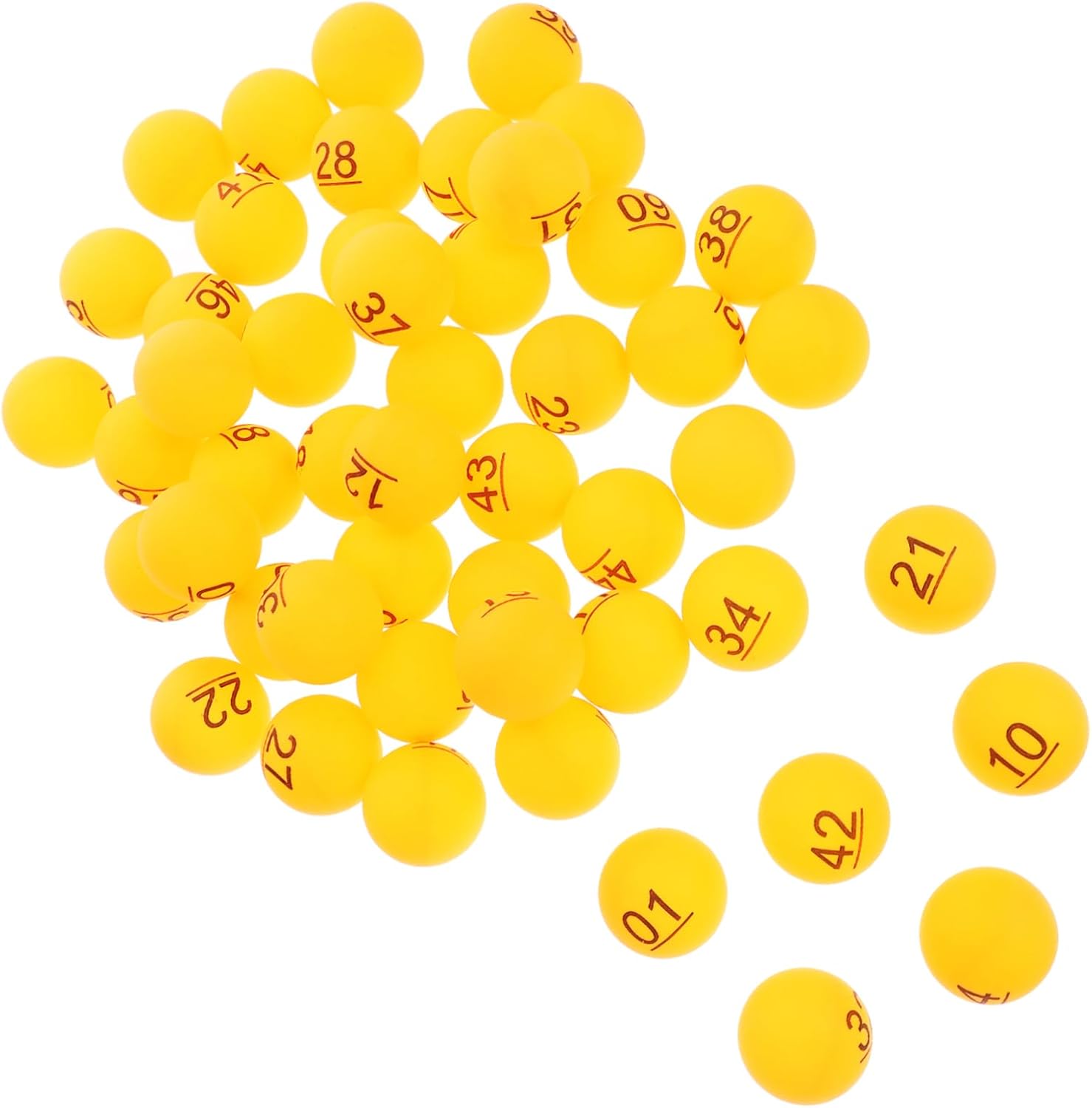 Luxshiny 150pcs Mini Balls Pack Table Tennis Balls for Training Versatile for Pong Games Home Club Use