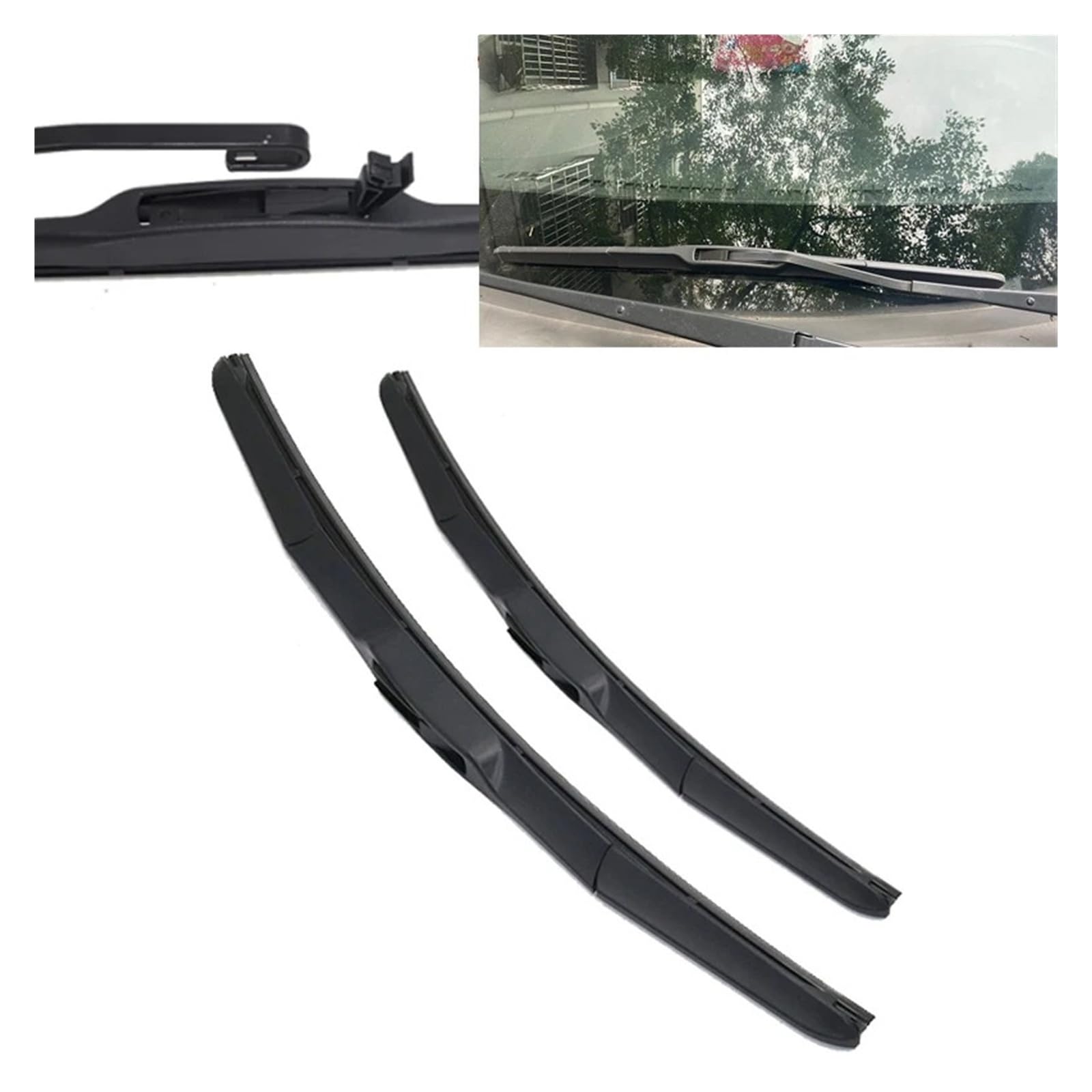Silencio Escobilla Escobillas Limpiaparabrisas Delanteras Para Skoda Para Octavia MK1 (1996-2004)