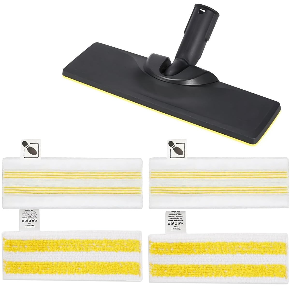 Serpillères microfibre et brosse de sol pour réparer votre Kärcher