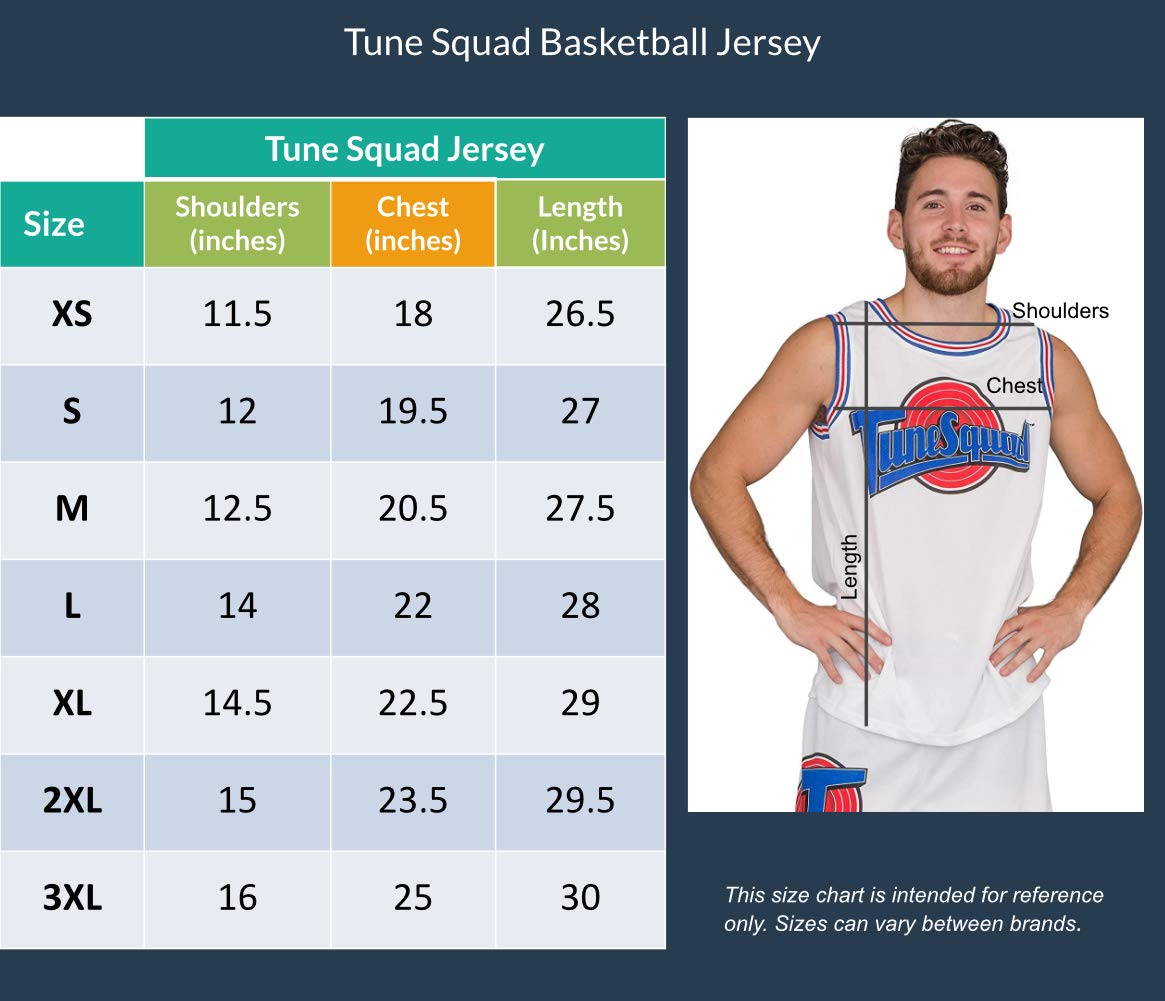 FREEZE Space Jam Tune Squad Logo Bugs Bunny #1 White Basketball Jersey