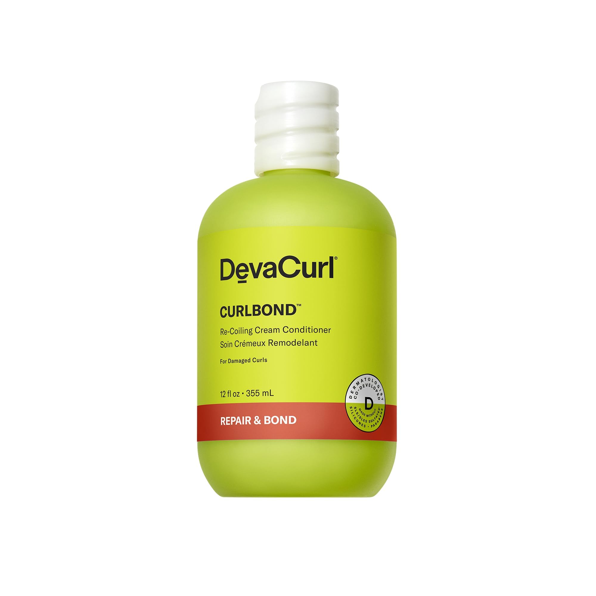Acondicionador en crema CurlBond de DevaCurl para unisex, acondicionador de 12 onzas