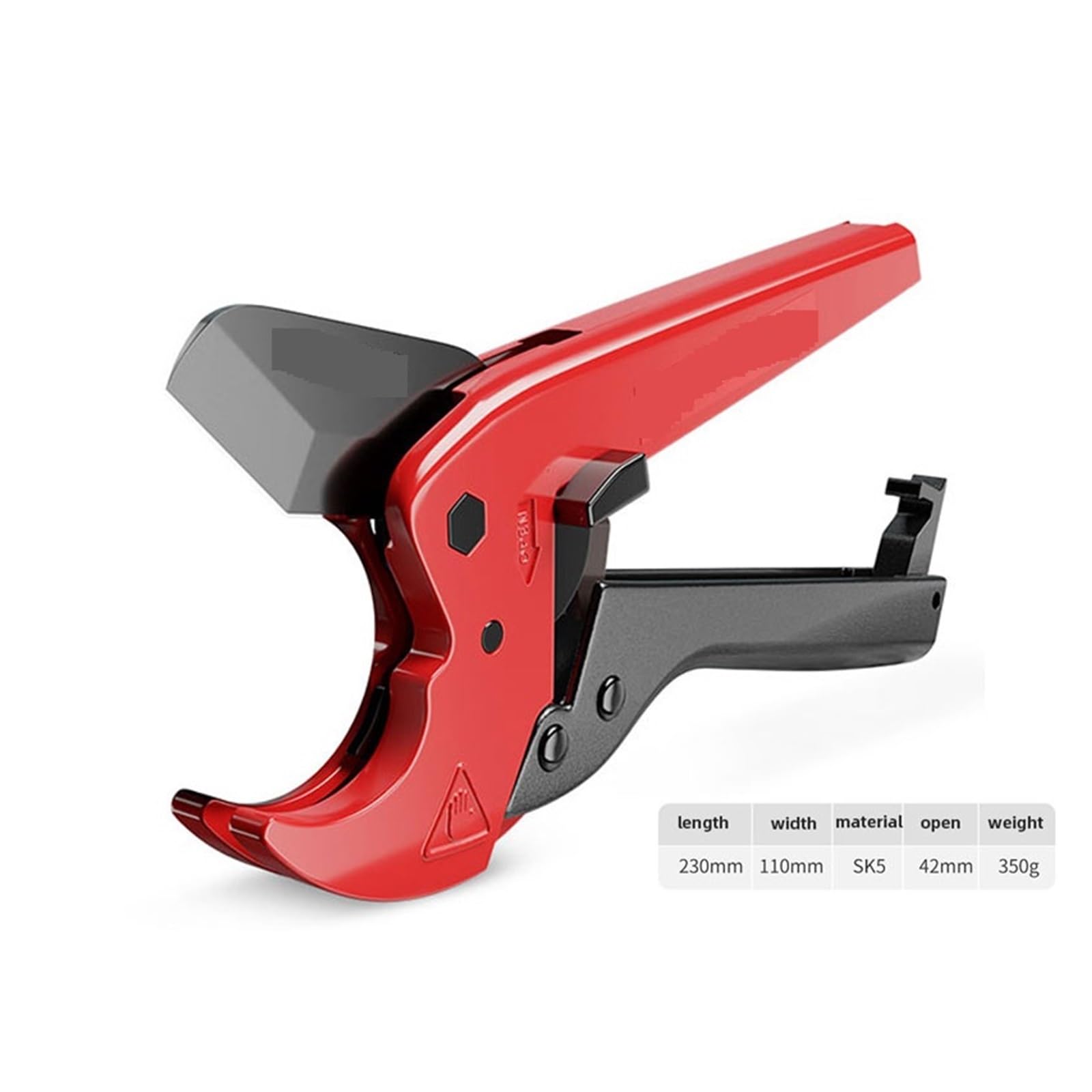 Obcinak Do Rur Narzędzia Ze Stali Pcv Obcinaki Ostrze Zamienne Narzędzie Heavy Duty PP PVC PU PE Nożyczki Nożyce Szeroki Zakres Zastosowań(Tpye A)