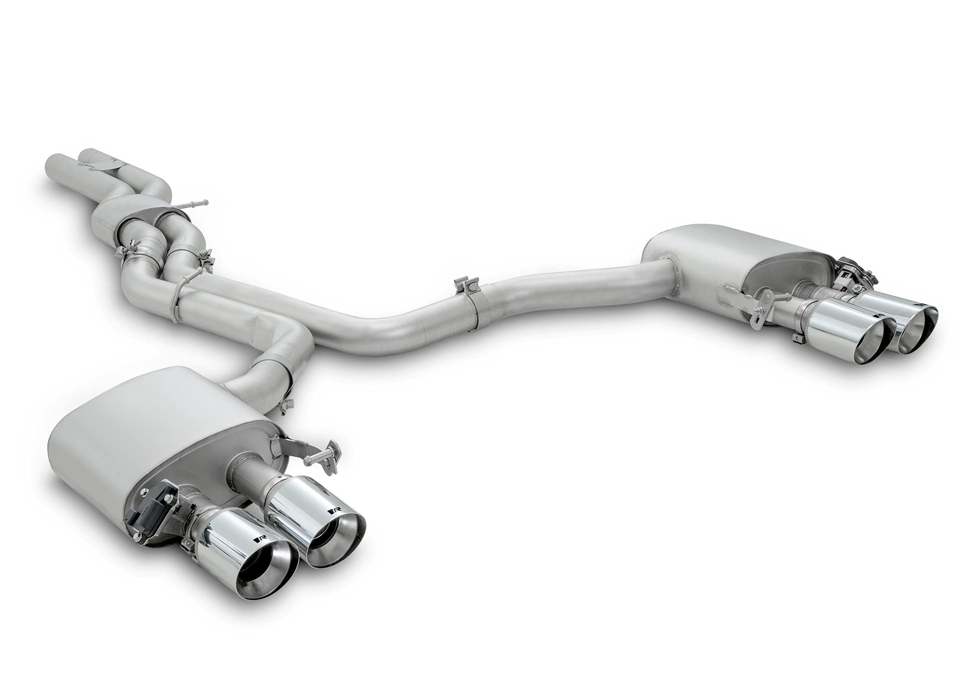 Remus 2013 Audi S3 Sedan Quattro 2.0L (CJXc) Axle Back Exhaust (Tail Pipes Req)