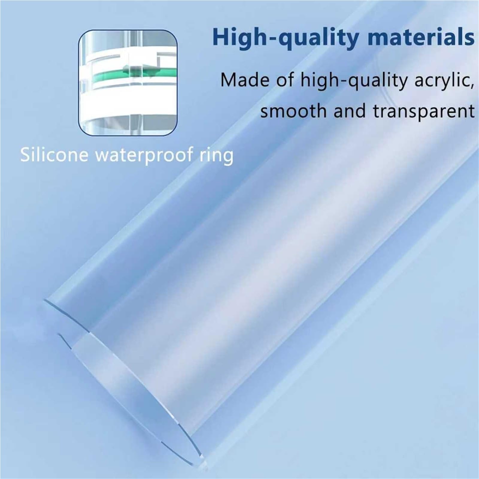 Skimmer de proteínas para acuarios de agua salada | Skimmer de superficie con tubo de aguas residuales | Herramienta de limpieza de filtro separador de recogida