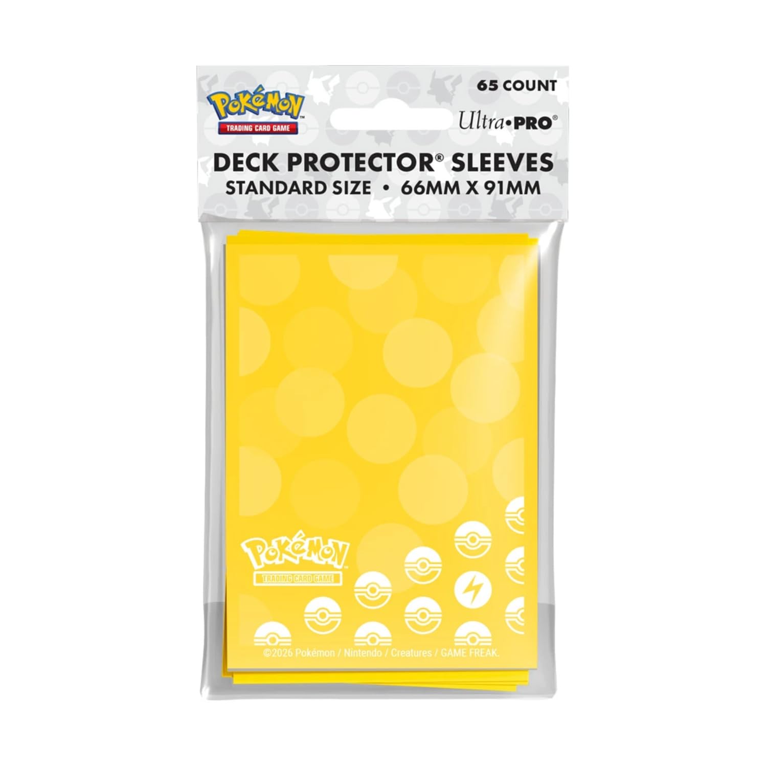 Ultra Pro Pokémon Energy Sleeves - Lightning Type (PREORDER)