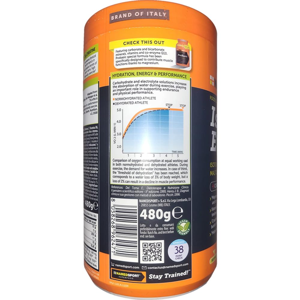 Isonam Energy Lemon 480g, 3 Confezioni - Nuova Formula con 3g di Creatina – Integratore Energetico e Idratante con Sali Minerali, Senza Glutine e Lattosio
