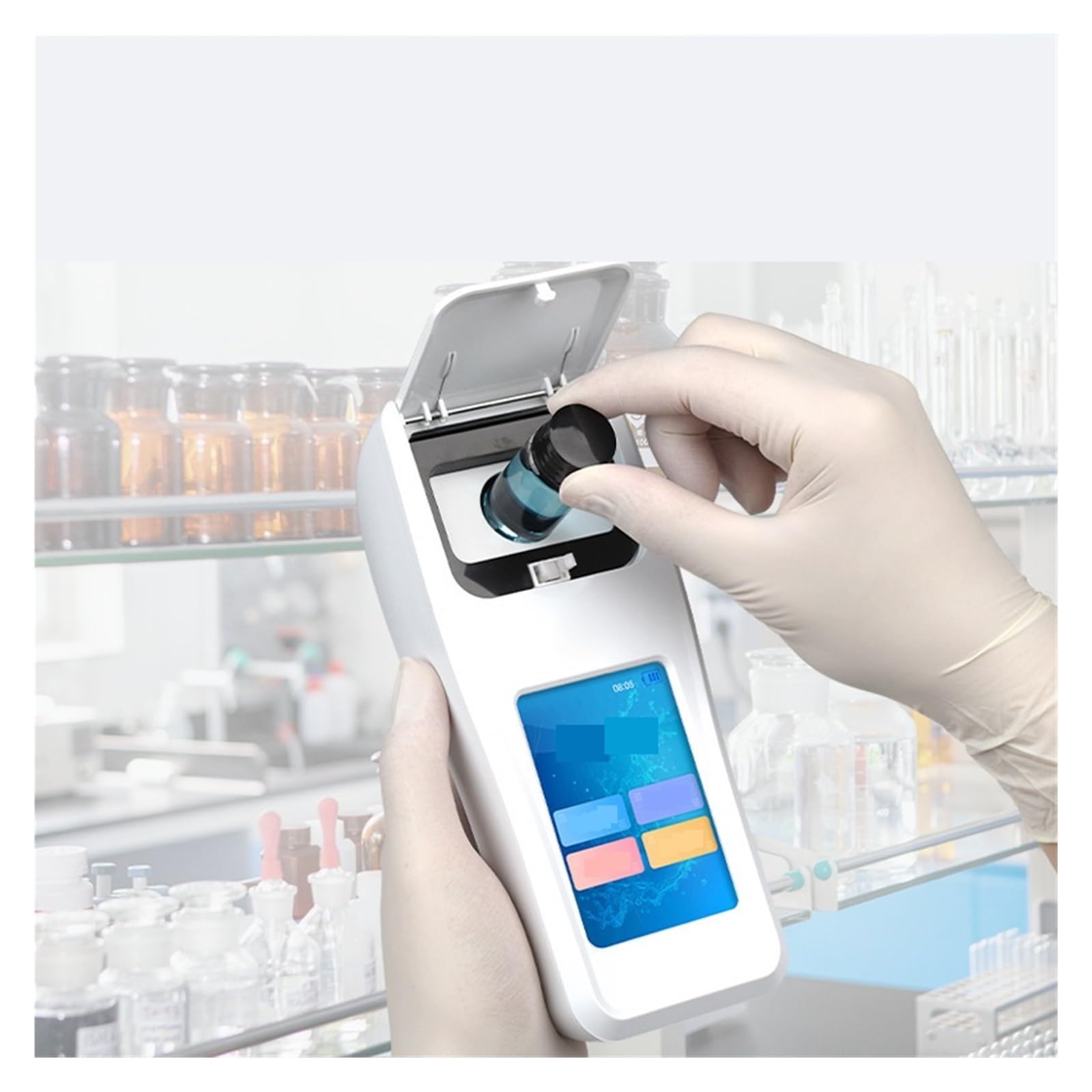 Rilevatore Di Cloro Residuo Biossido Totale Tester Efficace Colorimetro Strumenti Analitici For Impianti Acquatici Ospedalieri Accurate Easy To Read(Ozone Tester)