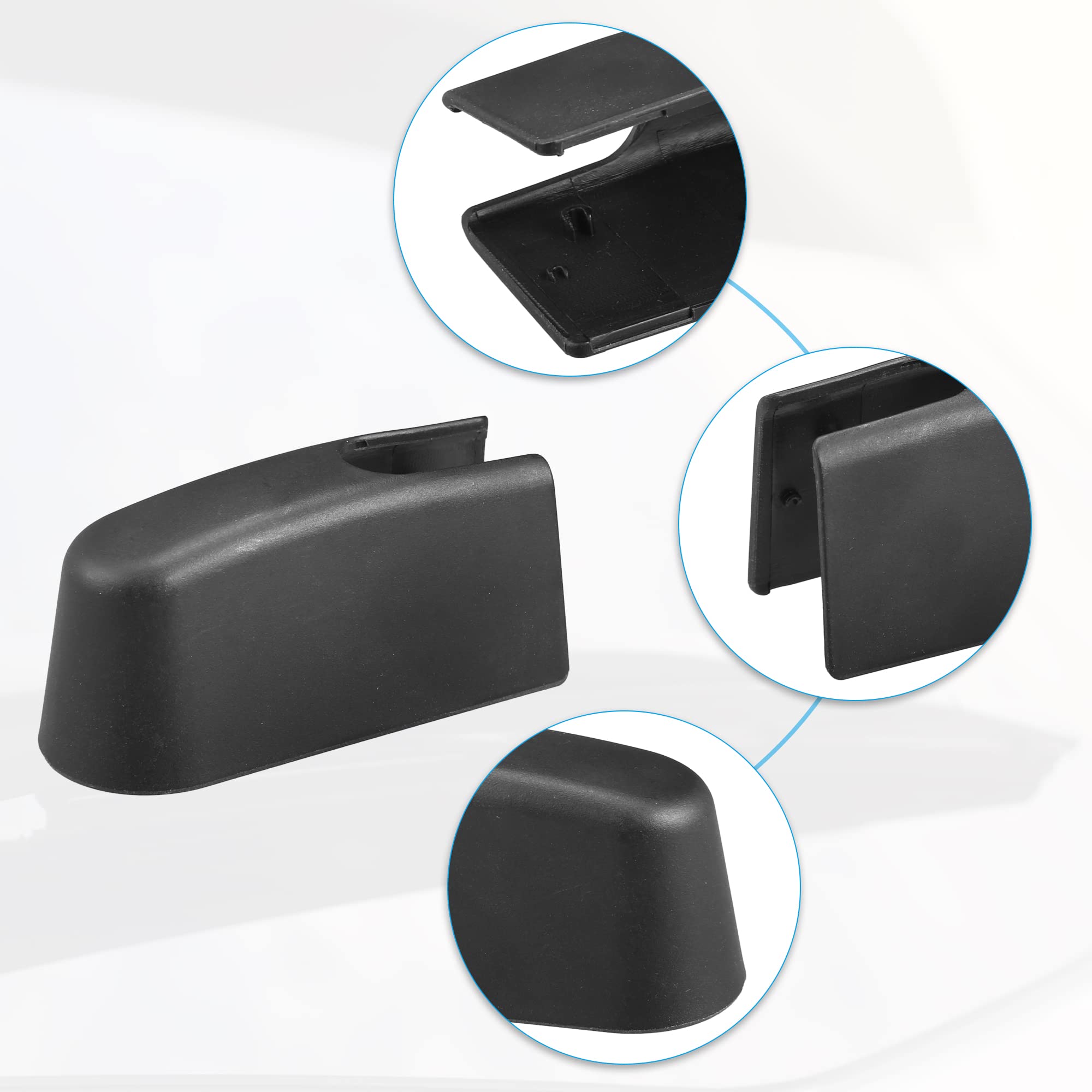 Tappo Copri Braccio Tergicristallo Posteriore Per Nissan Armada 2004-2015: Ricambio Nero Con OE 28782-7S000 - 2