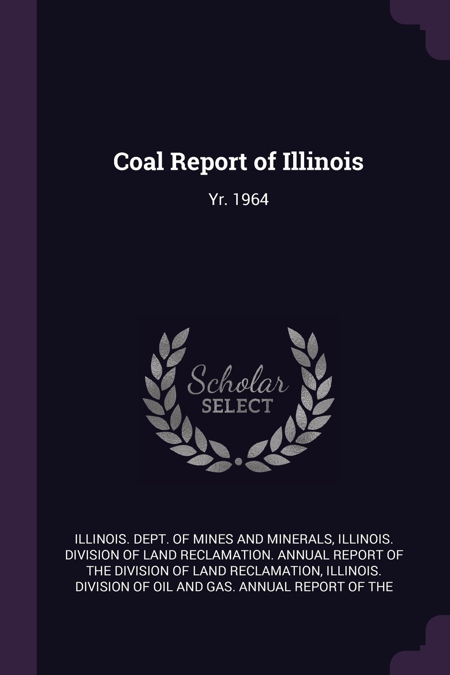 Coal Report of Illinois: Yr. 1964
