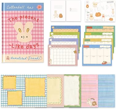 Monolike Unmatched Friends 6-Month Hardcover Diary, 06. Candy Pink - Academic Planner Weekly & Monthly Planner Undated