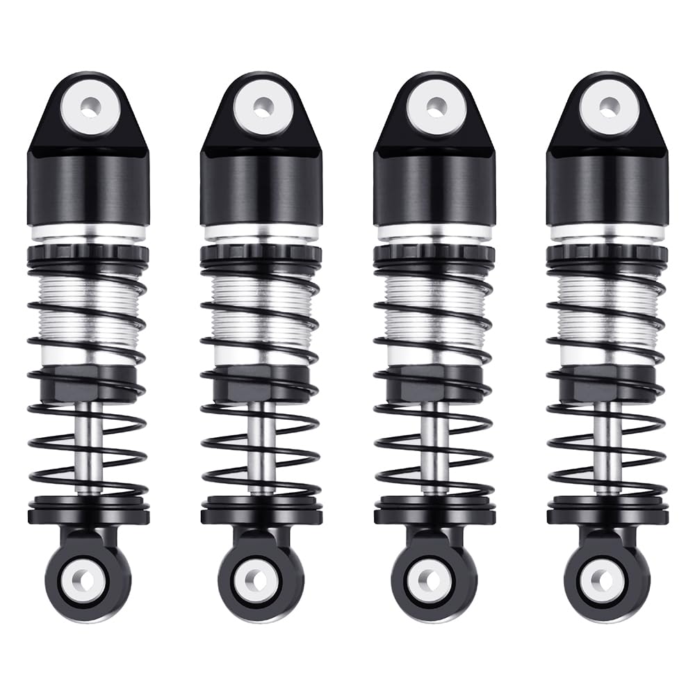 RCLIONS RC Car Shocks 33mm Oil Shock Absorber for AXIAL SCX24 1/24th RC Crawler Car Upgrade Parts