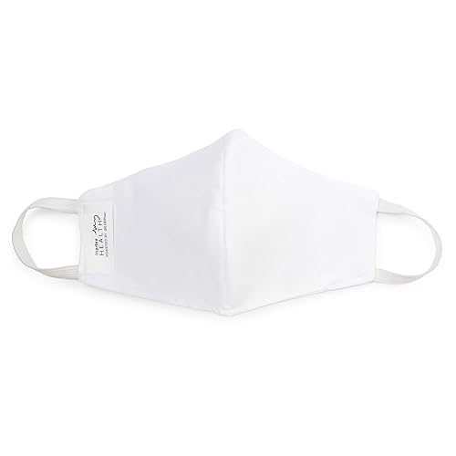 Miniatura 12 de Martex 028828617613 Mascarilla facial de tela reutilizable estándar, cómoda, transpirable, sólida, con cinta elástica para las orejas, para mujeres