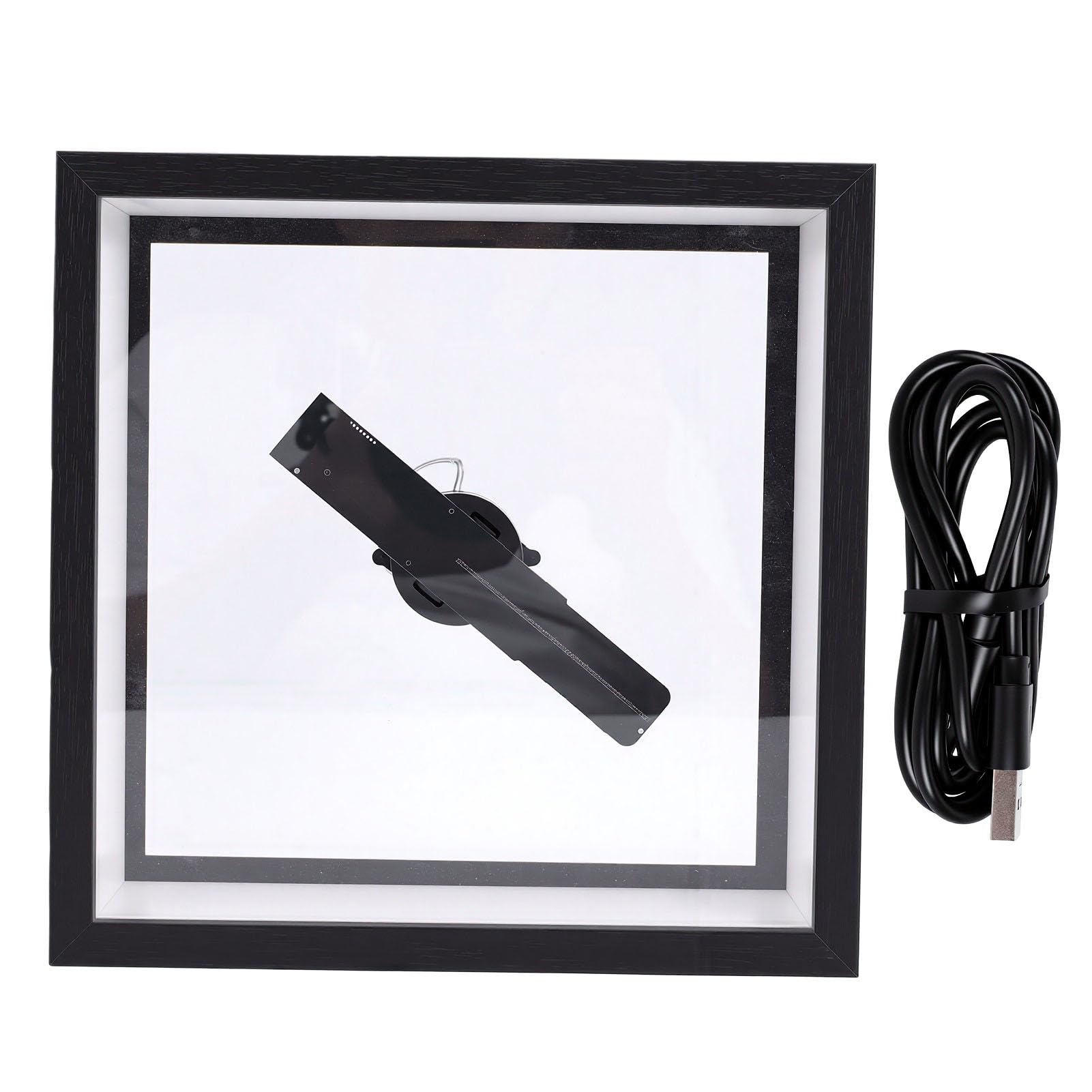 Ventilador Holograma 3D, 96 LED 2000x192, Control por App