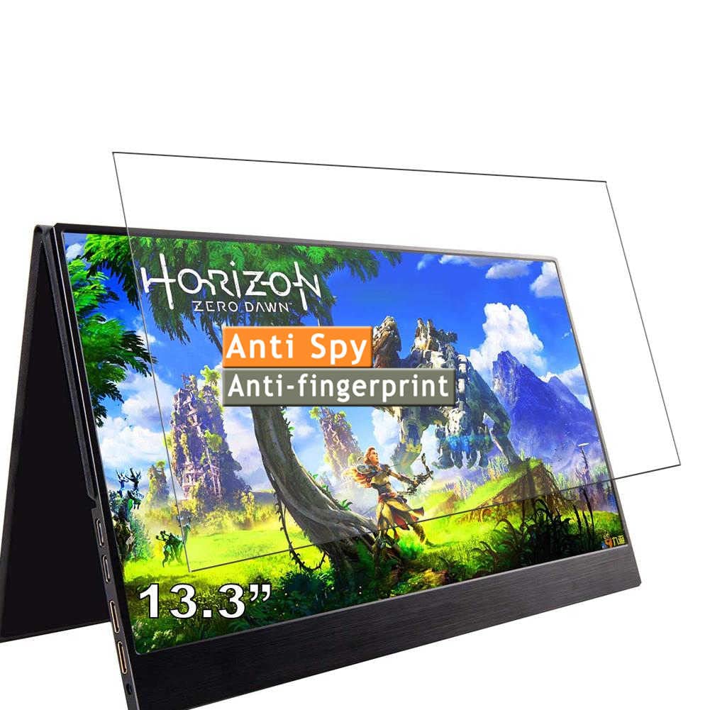 Privacy Screen Protector, compatible with cocopar 13.3" XZB- 133C / co-133-C Monitor Anti Spy Film Protectors Sticker [ Not Tempered Glass ]