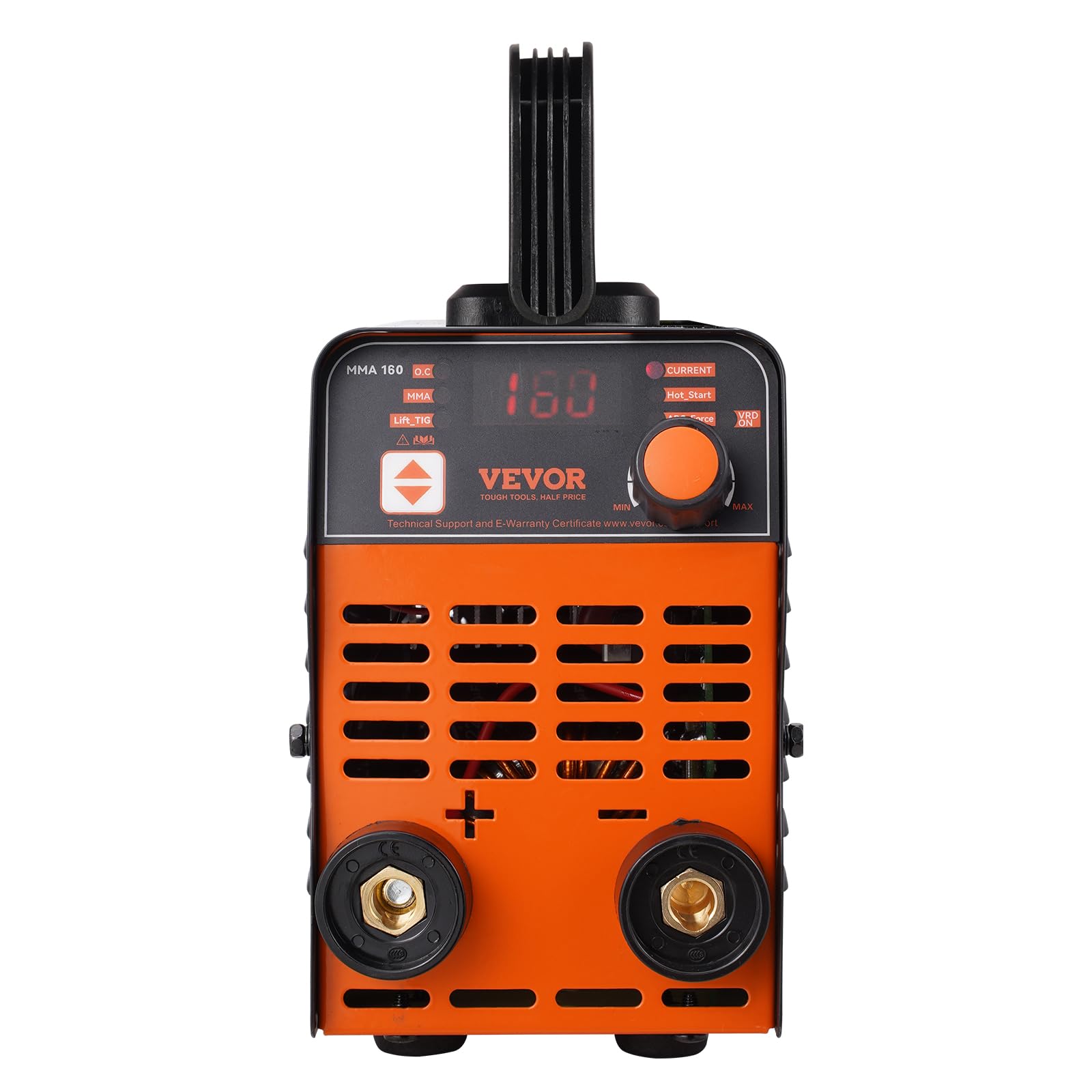VEVOR Soudeuse à Bâton, 160 A, Poste à Souder ARC/Lift TIG avec Grand Écran LED, Machine de Soudage à Bâton Portable 2-en-1, Démarrage à Chaud, Antiadhésif, VRD, Machine à Souder ARC MMA pour Soudage