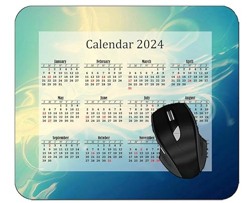 YENDOSTEEN のカレンダー2025年 美しいのマウスパッドー滑り止め加工処理 防水材質 疲労軽減, フォームサーフェスセルカラーライト マウスパッド