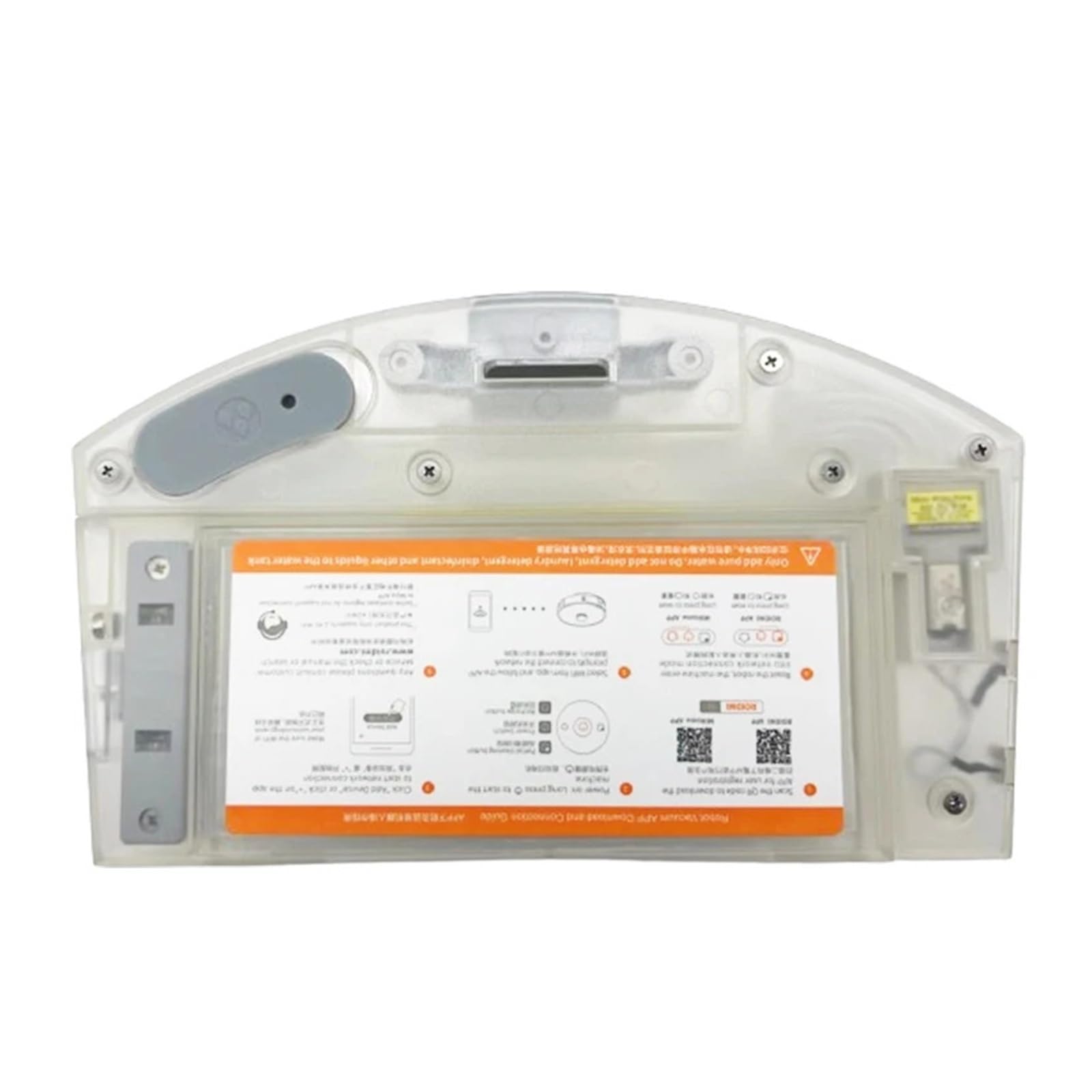 Dust Box Water Tank With Filter，Compatible For ROIDMI