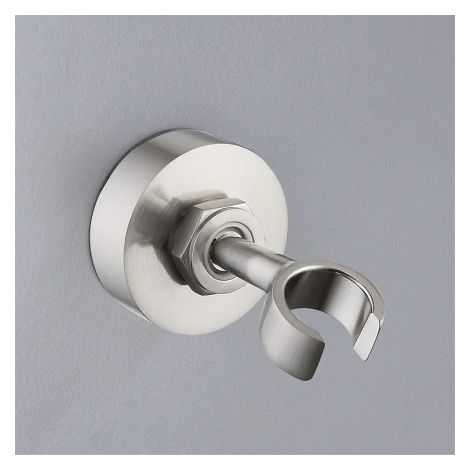 Soporte ajustable for cabezal de ducha, taladro de mano, soporte for cabezal de ducha, soporte de montaje en pared de la Ducha giratorio(Brushed)