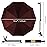 XLINGZA UPF 50+ Beach Umbrella with Adjustable Universal Clamp