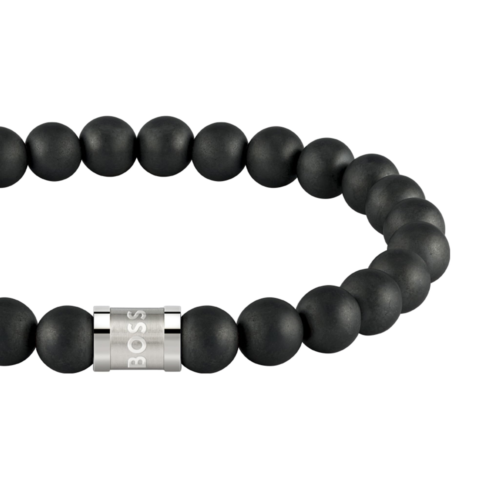 BOSS Jewelry Bracelet pour Homme Collection BEADS FOR HIM Disponible en Deux Tailles