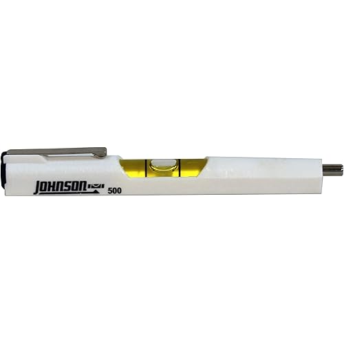 Johnson Level & Tool 500 Pocket Level w/Magnetic Pickup, Silver, 1 Level