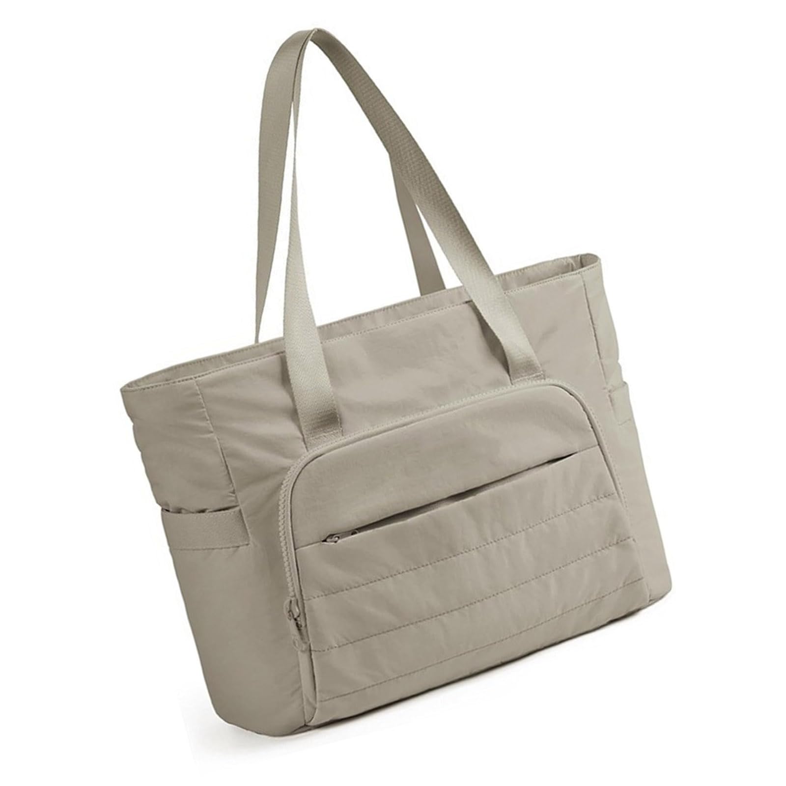 Borsa a tracolla porta tappetino da yoga trapuntata capacità Organizzatori imbottiti per borse da palestra con cerniera Borsa trapuntata con tasca