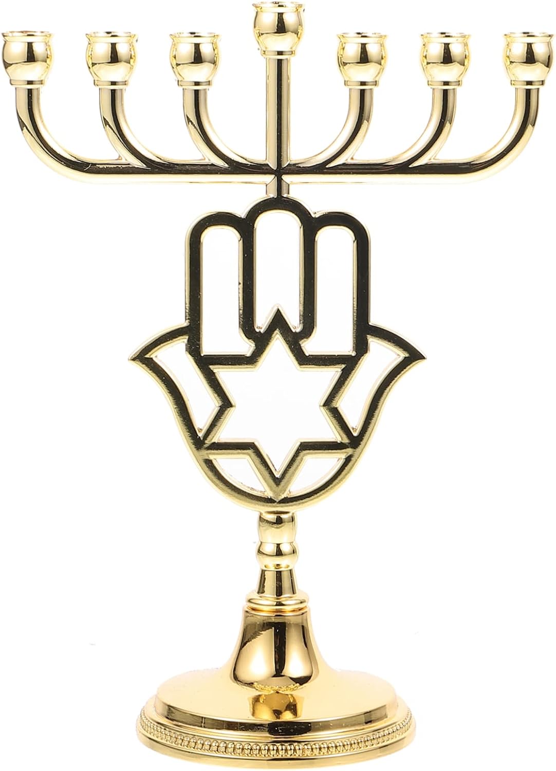 Branch Hanukkah Menorah Vintage Candelabrum Decorative Candlestick Holder for Home Decor Design Special Occasions