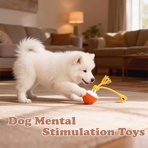 Miniatura 8 de Power Tail 2.0 Juguete para perro (gato), juguetes interactivos para perros (gatos) con movimiento activado, juguete chirriante, bola de salto Azul